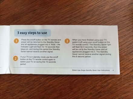 Photo of free TV Standby Saver (Seaside BN23) #2