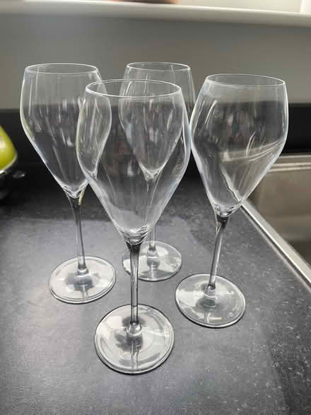 Photo of free 4 wine glasses (Longbarn WA2) #1