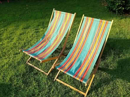 Photo of free Folding Garden Chairs (FK9 Bridge of Allan) #1