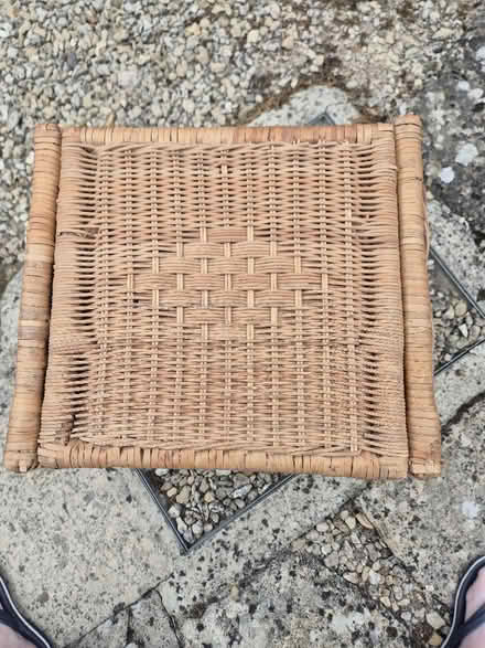 Photo of free Wicker storage basket (Burwell OX28) #2