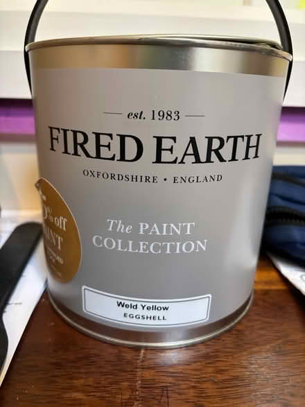 Photo of free Paint - fired earth yellow (Acton W3) #1