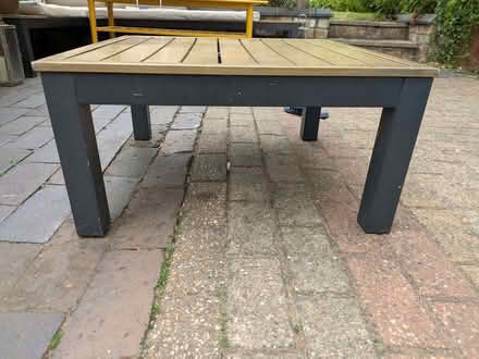Photo of free Outdoor 'coffee' table (Rugby CV21) #2