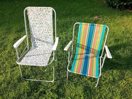 Photo of free Non Matching Folding Garden Chairs (FK9 Bridge of Allan) #1