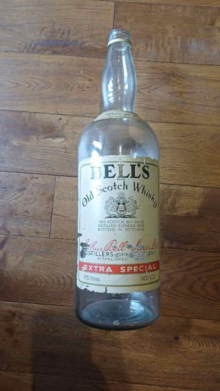 Photo of free 4.5 litre Whisky Bottle (Brailsford DE6) #1