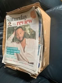 Photo of free Up to 3 boxes of used newspapers (Gosforth NE3) #1