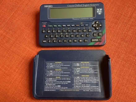 Photo of free SEIKO Electronic Oxford Dictionary (Grange Estate, Letchworth SG6) #3