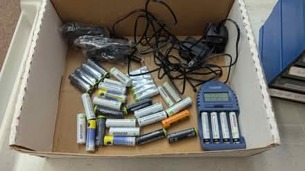 Photo of free batteries, charger (Near Slack and Merivale) #1