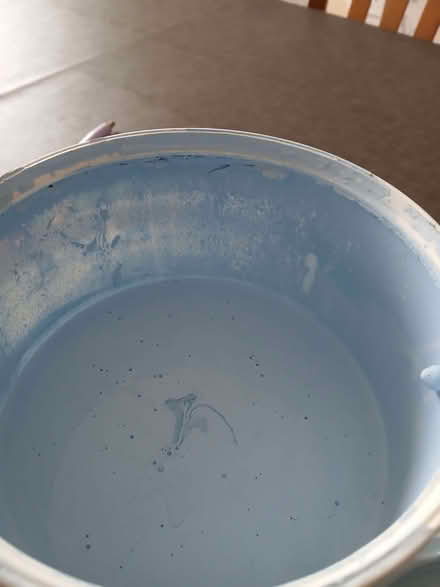 Photo of free Light blue emulsion paint. (Shepshed LE12) #2