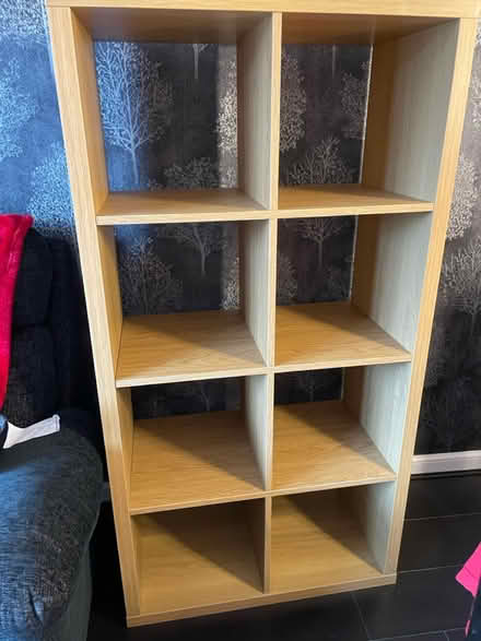 Photo of free Ikea Kallax unit 8 boxes (Gartcosh G69) #1