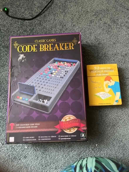 Photo of free Code breaker and study cards (BN2) #1