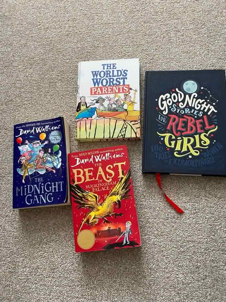 Photo of free David Walliams books + 1 (Basingstoke Golf Club RG23) #1