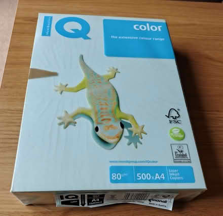 Photo of free Pack of A4 pale blue paper (Lower Penwortham PR1) #1