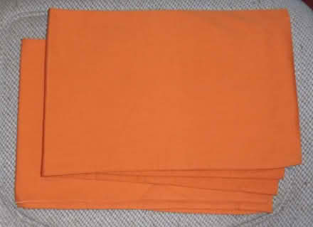 Photo of free Pair orange Pillowcases (Glasgow G43) #1