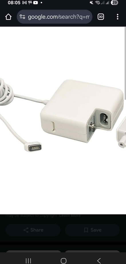 Photo of Apple MacBook Mag Safe Charger (West Wickham BR4) #1