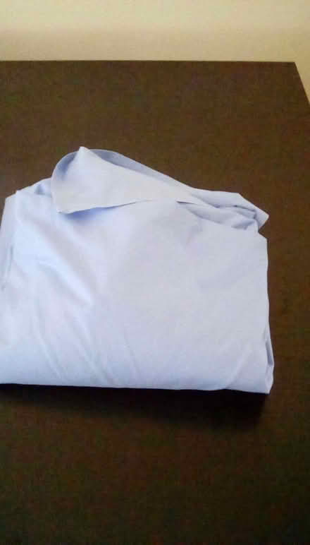 Photo of free Light blue double under mattress valance sheet (Lower Earley RG6) #1