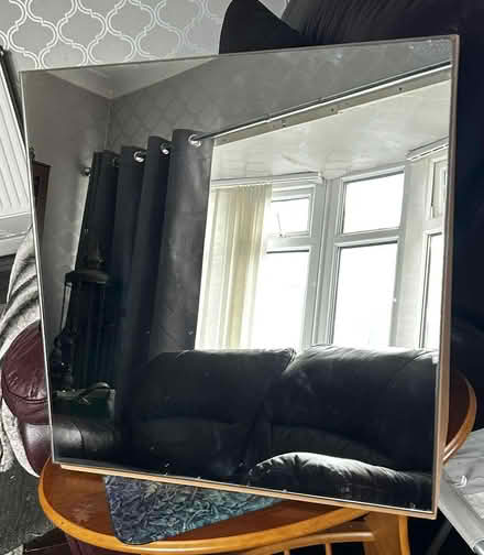 Photo of free wooden framed mirror (Cleveleys FY5) #1