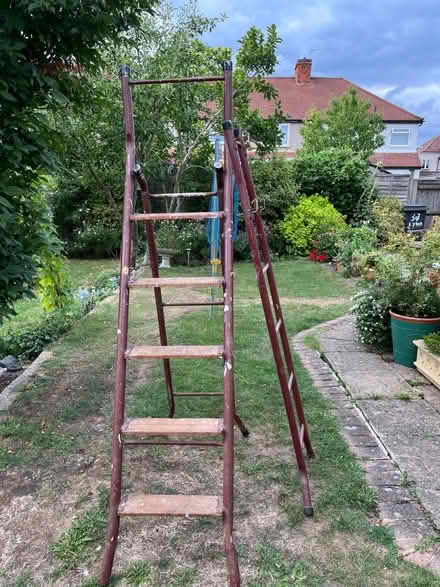 Photo of free Three way ladder (Old Malden KT3) #2