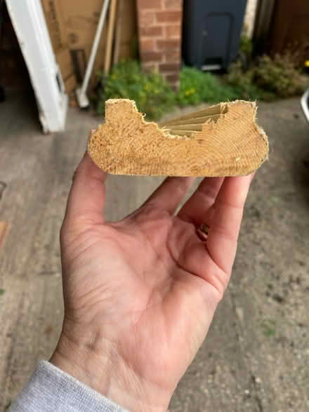 Photo of free Outdoor Wooden Handrail (Wincobank Sheffield S9) #3