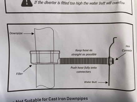 Photo of free Water butt filler kit. (Westbury on Trym BS9) #4