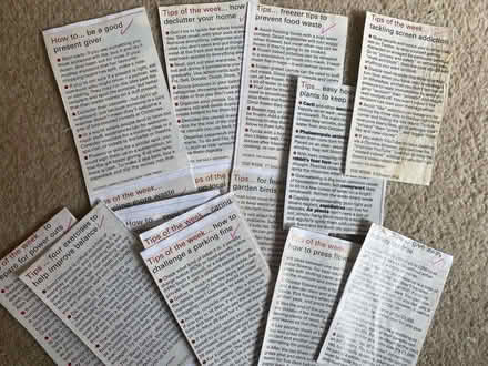 Photo of free Useful tips (Haywards Heath RH16) #1