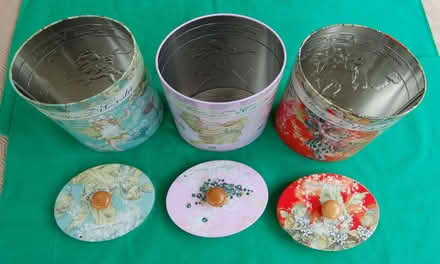 Photo of free Decorative storage tins (Mickleover DE3) #2