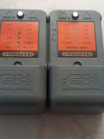 Photo of free 2 x Rj45 and Rj11 testers. (Whitelea NE23) #2