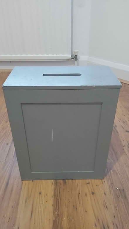 Photo of free Wooden donation box quality build (Dallow LU1) #3