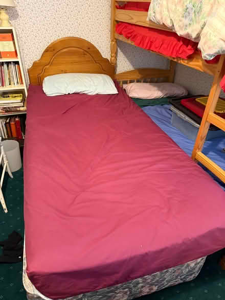 Photo of free Single bed and mattress (Sedbergh LA8) #1