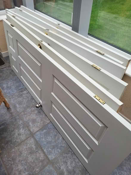 Photo of free Internal white doors x 6 (Shipley BD18) #1