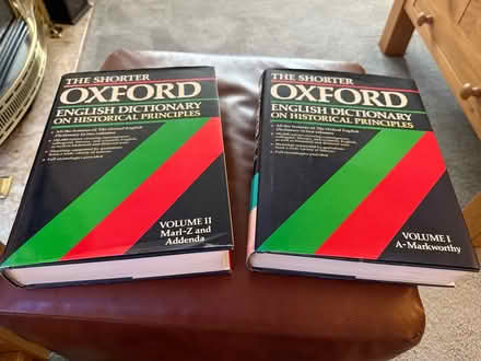Photo of free Shorter Oxford English Dictionary (Horndean PO8) #1