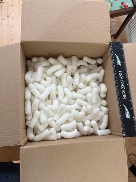Photo of free Box with biodegradable packaging foam (Woodlands TW7) #1