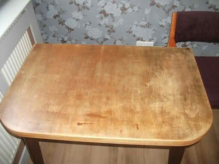 Photo of free Extending Dining Table and 2 Chairs (Crewe) #3