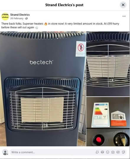 Photo of free Gas Heater Portable With Wheels (Dallow LU1) #2