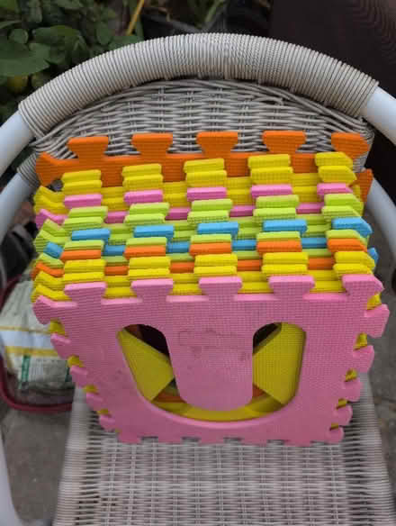 Photo of free 12 foam floor tiles for child's play area (Hove BN3) #1