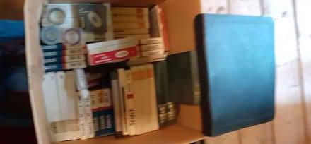 Photo of free Large (heavy) box of reel to reel tapes. (Bleddfa LD7) #1