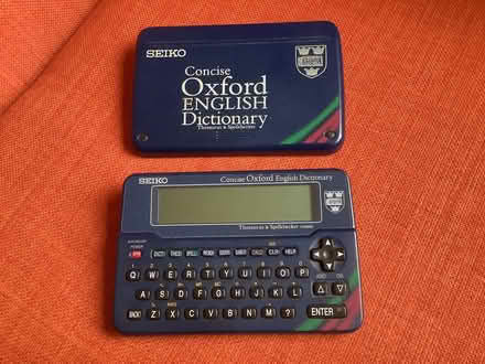 Photo of free SEIKO Electronic Oxford Dictionary (Grange Estate, Letchworth SG6) #2