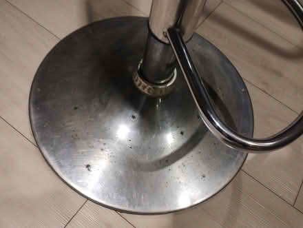 Photo of free 2 bar stools (Woodmancote GL52) #1