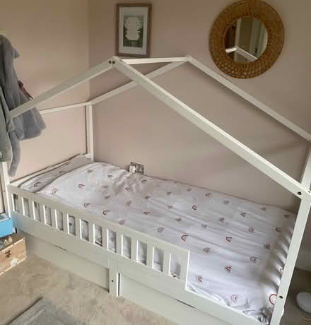 Photo of free Toddler bed with drawers (KT8 East Molesey) #1