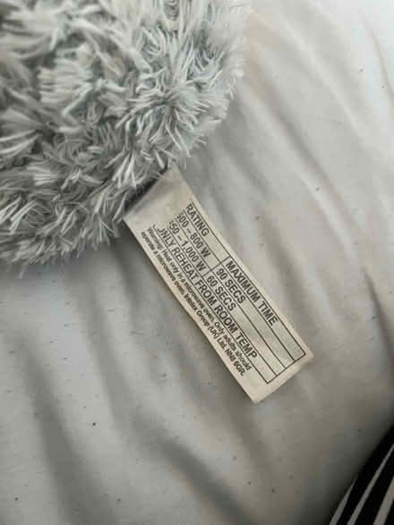 Photo of free Microwaveable teddy (Maldon CM9) #3