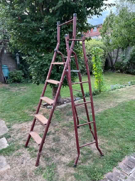 Photo of free Three way ladder (Old Malden KT3) #3