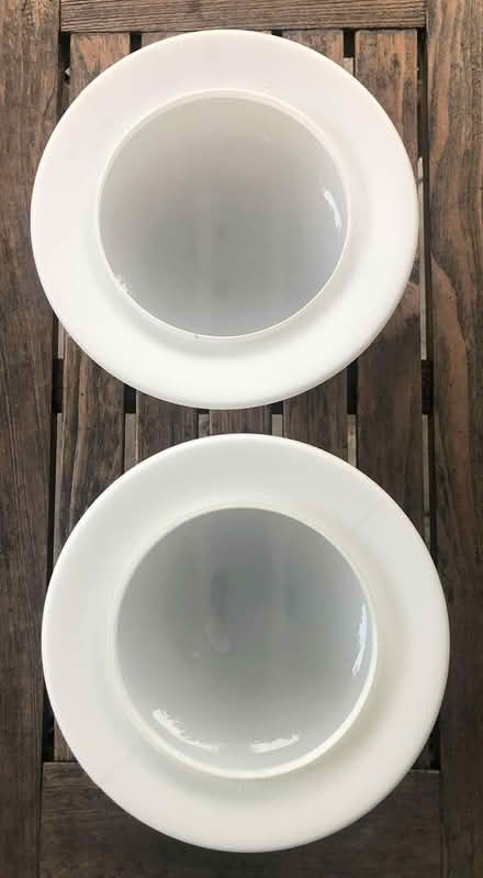 Photo of free Glass domed ceiling lamp shades x2 (Marton) #2