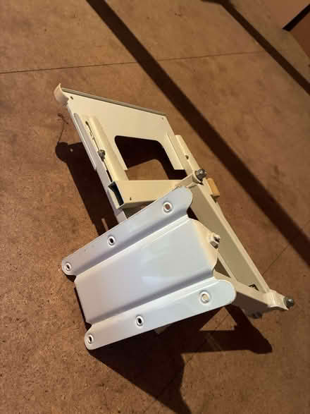 Photo of free Wall mounted Printer stand + swing arm WHITE collect ENSTONE (Neat Enstone OX7) #3