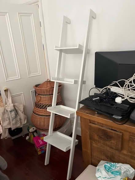 Photo of free Habitat white ladder shelves (Dartmouth Park NW5) #1
