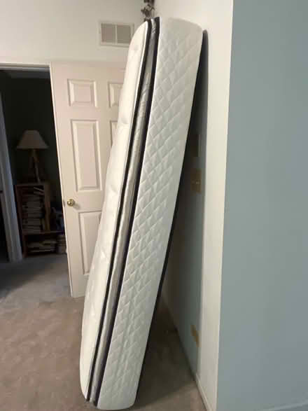 Photo of free Twin mattress (east Carpentersville) #2
