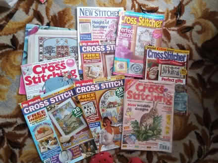Photo of free Cross Stitching magazines (Spotland Bridge OL12) #1