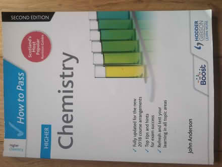 Photo of free Higher Chemistry revision book (Grange EH9) #1