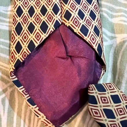 Photo of free Pure silk tie Burtons (Prenton CH42) #3