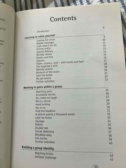 Photo of free Book of games for use with groups of young children. (IP4) #3