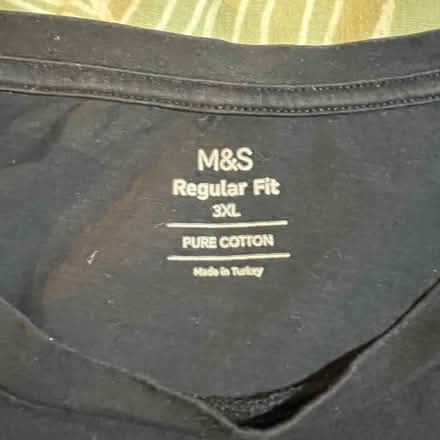 Photo of free 3XL XXXL Dark blue menโs T shirt (Prenton CH42) #2
