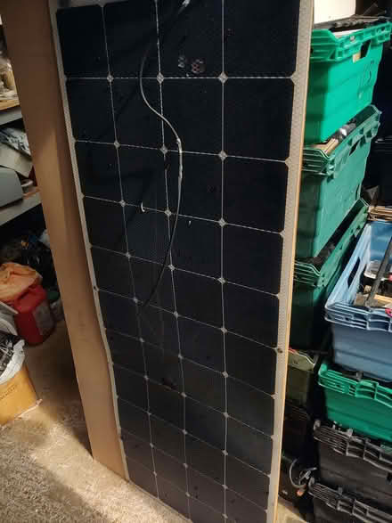 Photo of free Solar panel - 150W 24v flexible faulty (Fiveways BN1) #1